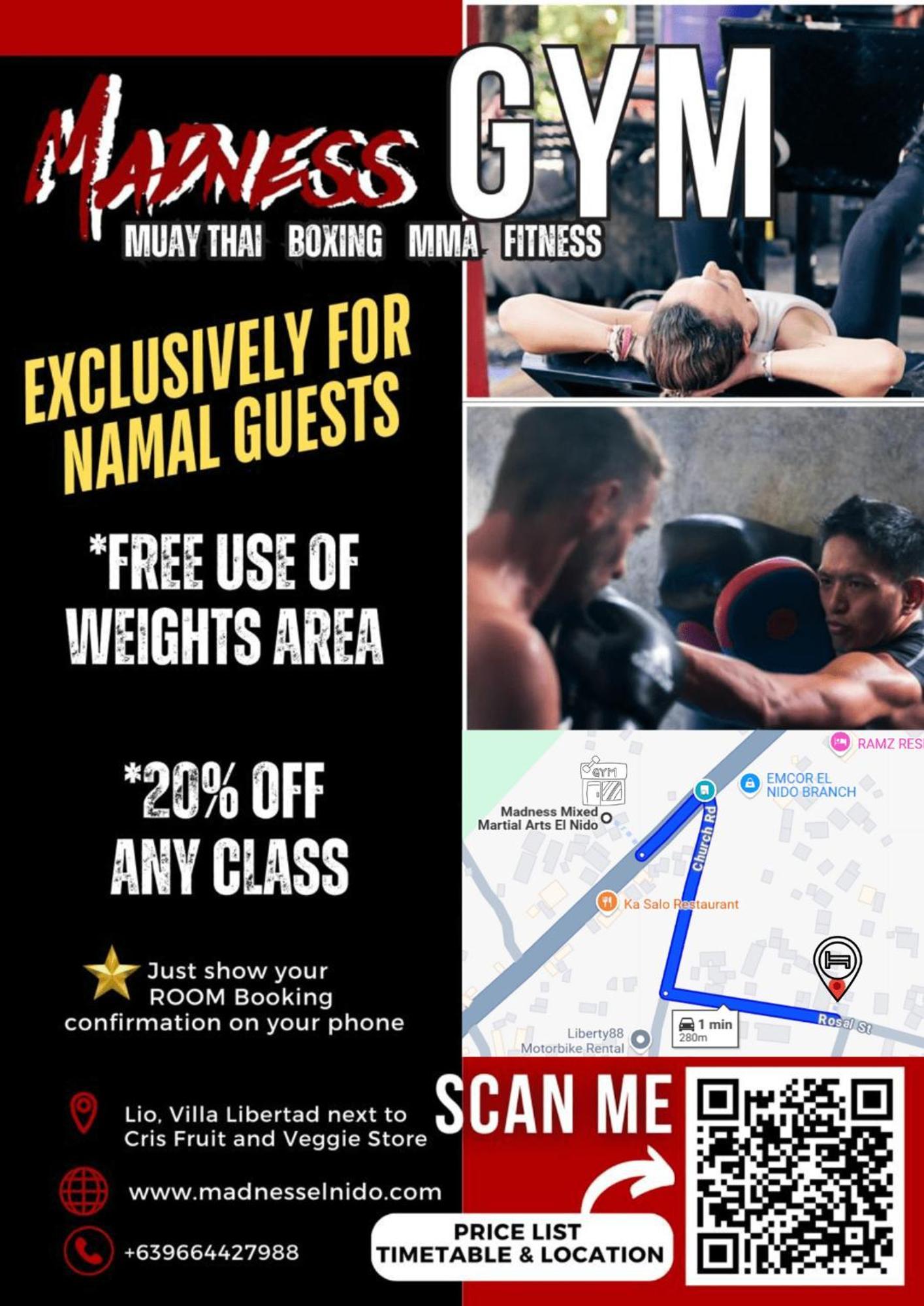 Namal Apartelle - Free Scooter & Gym Access El Nido Ngoại thất bức ảnh